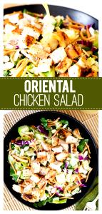 1 serving Oriental Grilled Chicken Salad (Half)