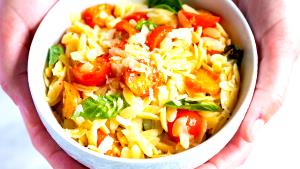 1 Serving Orzo Pasta Noodles