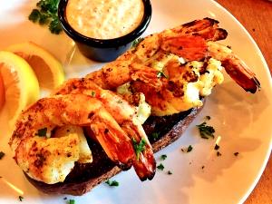 1 serving Outback Combo Griller - Shrimp & Filet