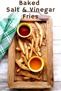 1 Serving Oven Baked Fries - Vinegar & Salt