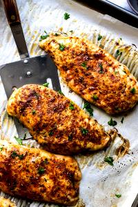 1 Serving Oven Roasted Chicken Breast, Oil Browned