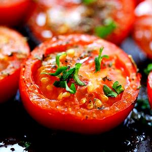 1 Serving Oven Roasted Herb Tomatoes