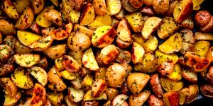 1 Serving Oven Roasted Potato Medley