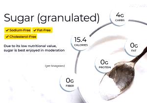1 Serving Packet Granulated Sugar