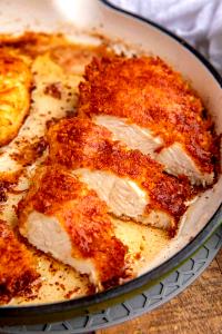 1 serving Parmesan Crusted Chicken (Lunch)