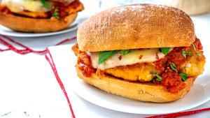 1 serving Parmesan Crusted Chicken Sandwich