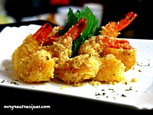 1 serving Parmesan-crusted Shrimp & Crab Dip