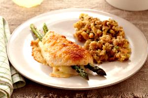 1 serving Parmesan Crusted Stuffed Chicken