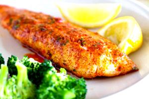 1 serving Parmesan-Crusted Tilapia