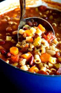 1 Serving Pasta E Fagioli Soup - Medium