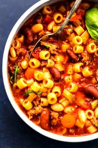 1 serving Pasta Fagioli Soup (Cup)