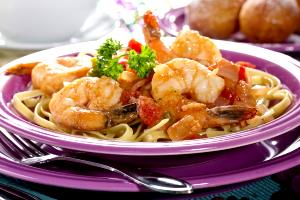 1 serving Pasta Mardi Gras