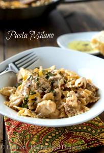 1 serving Pasta Milano (Dinner)