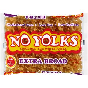 1 Serving Pasta Noodles - Cholesterol Free Egg White Pasta