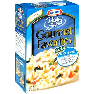 1 Serving Pasta Salad, Gourmet Favorites, Santa Fe Style Ranch With Corn Black Beans & Peppers