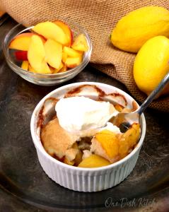 1 Serving Peach Pizazz With Whip - 16 Oz.