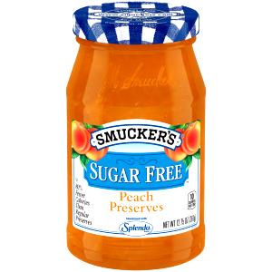 1 Serving Peach Preserves With Splenda, Sugar Free