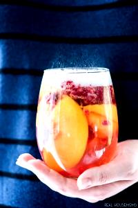 1 serving Peach Sangria (Glass)