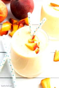 1 Serving Peach Smoothie - Medium