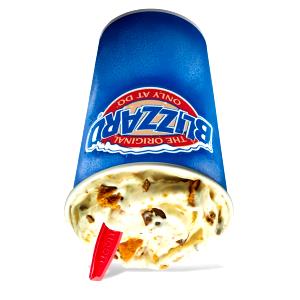 1 Serving Peanut Butter Butterfinger Blizzard - Medium