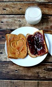 1 Serving Peanut Butter & Jelly Sandwich