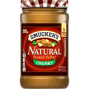 1 Serving Peanut Butter, Natural, Chunky