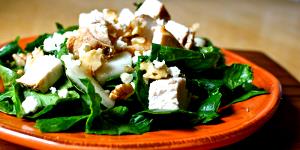 1 Serving Pear Salad, Chicken