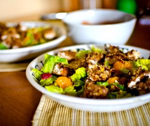 1 serving Pecan Chicken Tender Salad