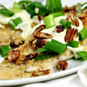 1 Serving Pecan Trout With Dijon Sauce