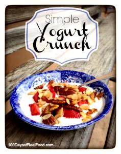1 serving Pecan Vanilla Yogurt Crunch