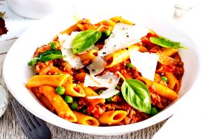 1 Serving Penne Bolognese Pasta