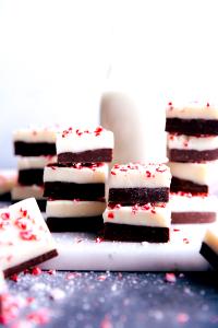 1 Serving Peppermint Stick Fudge Topping - Fat Free