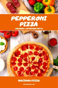 1 Serving Pepperoni İn 4+ Topping Large Pizza