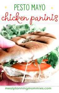 1 Serving Pesto Mayonnaise - Panini Portion