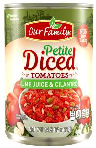 1 Serving Petite Diced Tomatoes Maxican Fiesta