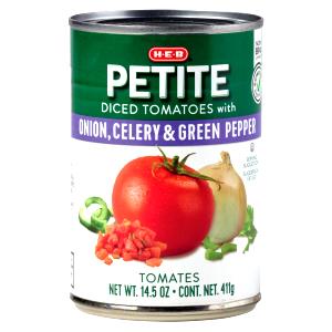 1 Serving Petite Diced Tomatoes With Onion, Celery & Green Pepper