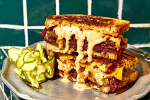 1 Serving Philly Burger, With Veggie Patty