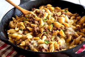 1 serving Philly Cheesesteak Pasta