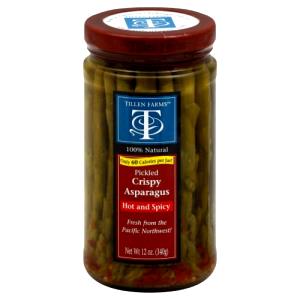 1 Serving Pickled Crispy Asparagus - Hot And Spicy