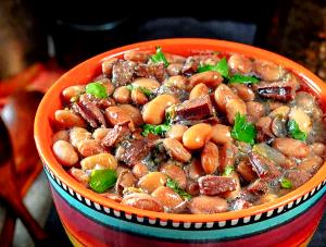 1 Serving Pinto Beans With Pork