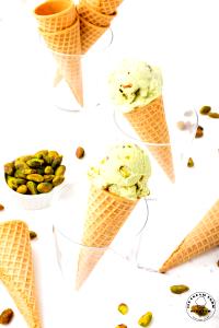 1 Serving Pistachio Ice Cream - Love İt Size