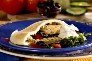 1 Serving Pita Snack, Fish