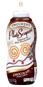 1 Serving Platescapers Dessert Topping, Chocolate Fudge