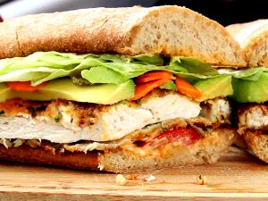 1 Serving Pollo Latino Sandwich