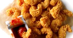 1 serving Popcorn Shrimp (1/2 lb)