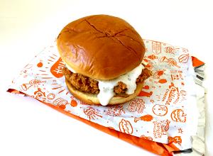 1 Serving Popeye Burger (Turkey) - Special Request No Cheese