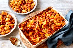 1 serving Pork Bolognese Pasta Casserole