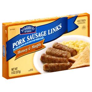 1 Serving Pork Sausage Links - Honey & Maple Lunch Meat