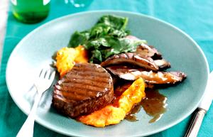 1 serving Portabella Peppercorn Filet