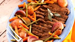 1 Serving Pot Roast With Vegetables